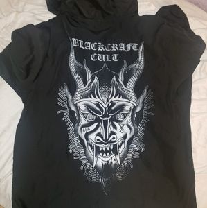 Black craft cult windbreaker